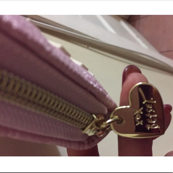 💕SOLD💕New Betsey Johnson Pink Cat Wallet Purse - Picture 3 of 7